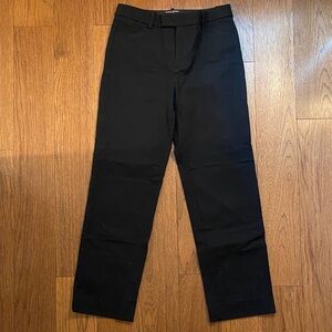 Banana Republic Women's Sloan Black Straight Leg Pants